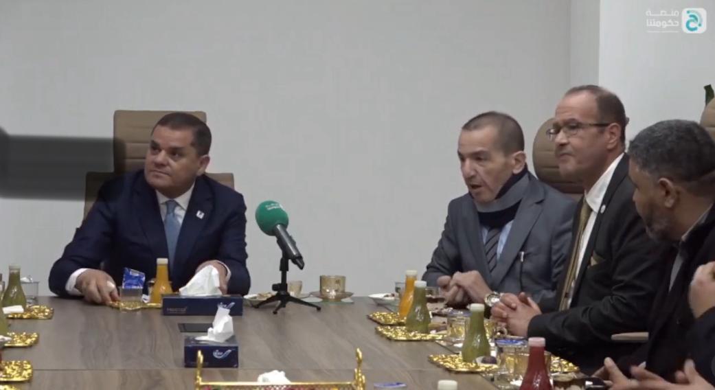 افتتاح مبنى جهاز تنمية وإعمار المناطق الحضرية والريفية داخل مدينة #مصراتة